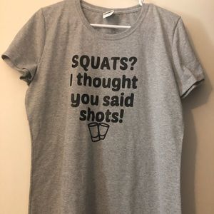 New Handmade Grey T-Shirt Size XL